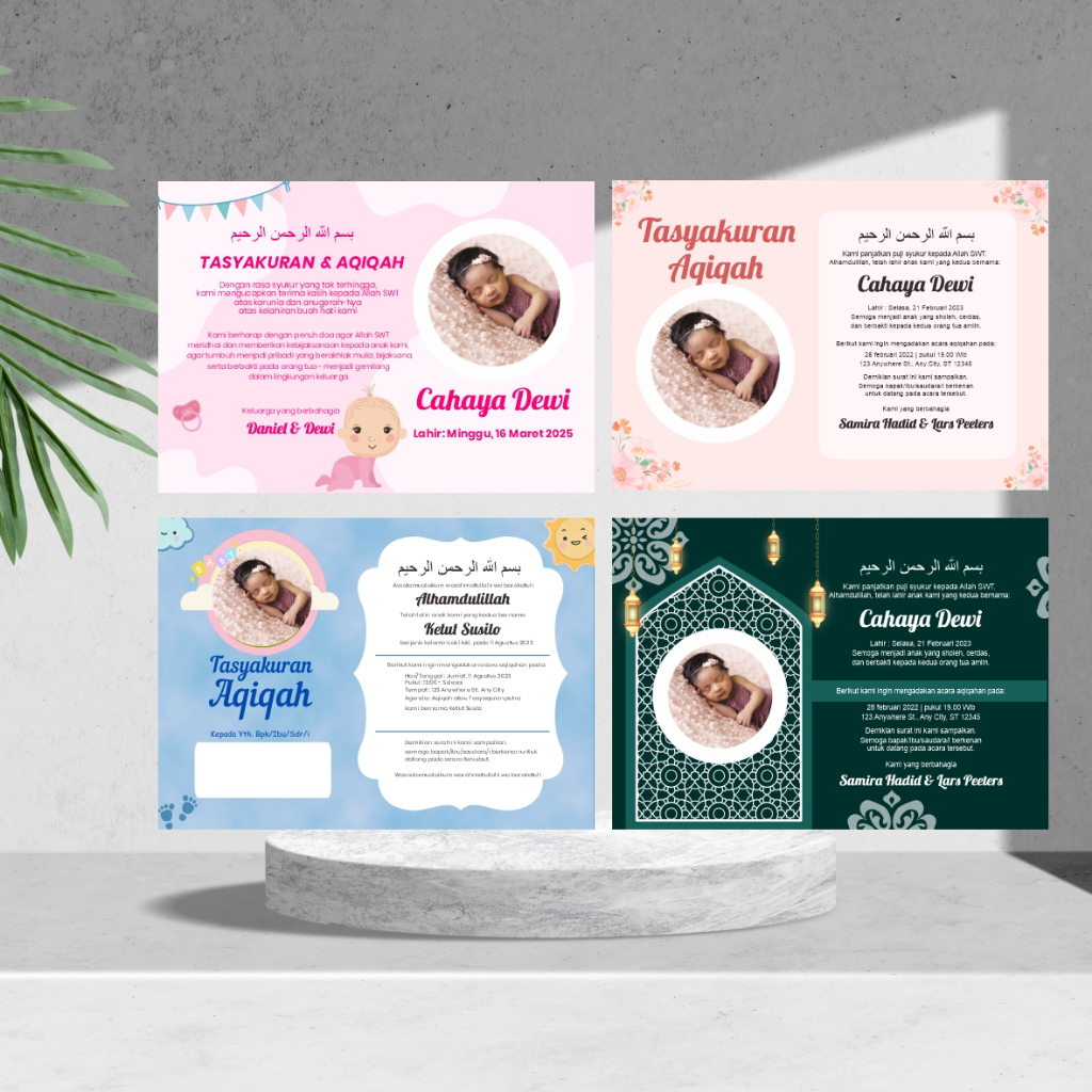 

CETAK STIKER AQIQAH MURAH - STIKER KOTAK NASI - STIKER CUSTOM LUCU