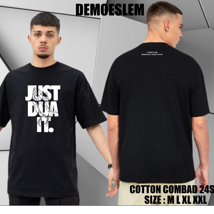 DEMOESLEM /KAOS DAKWAH / KAOS DAKWAH MUSLIM / KAOS DAKWAH PRIA / KAOS DAKWAH LENGAN PENDEK/ KAOS PRI