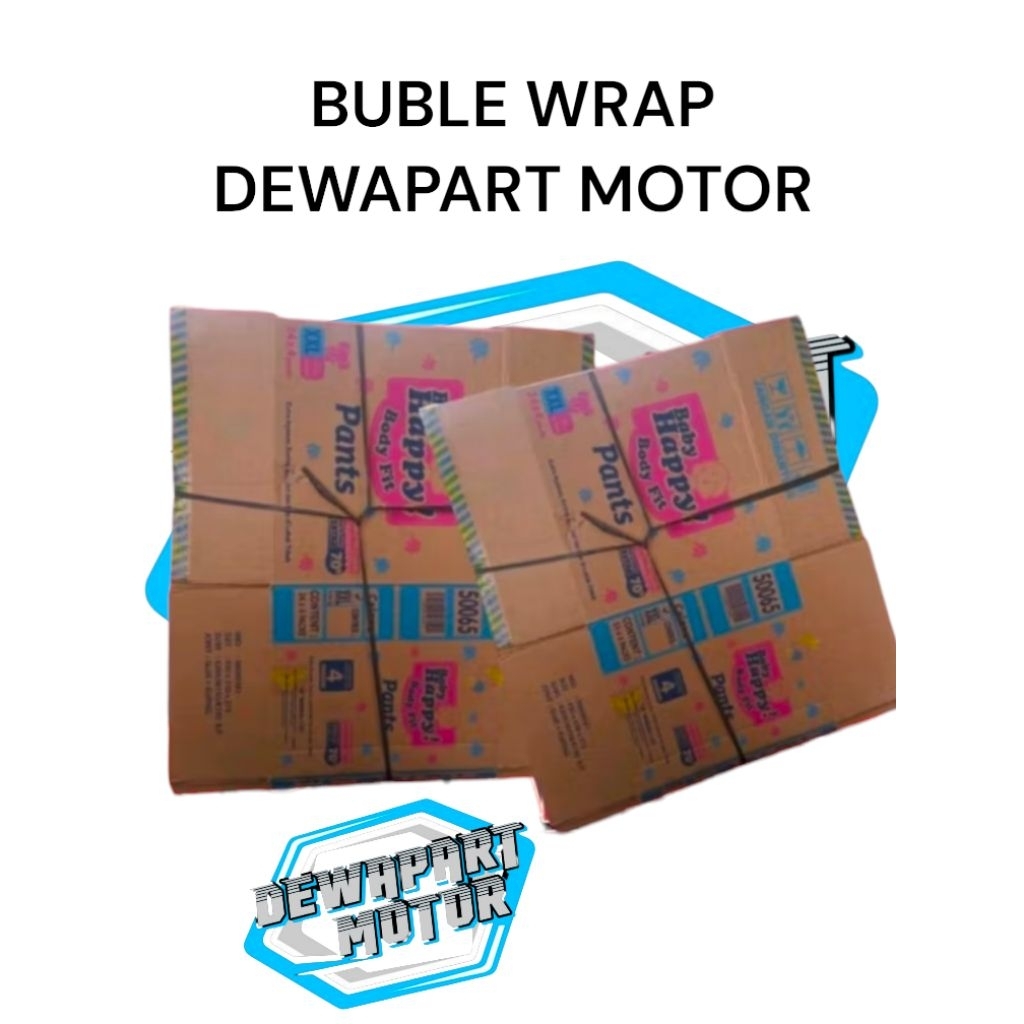 

kardus tebal tambahan pelindung paket dewapart motor