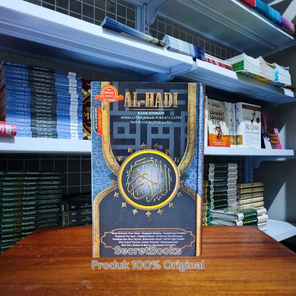 Al Quran Al Hadi Terjemahan Tajwid Angka B5 Hardcover