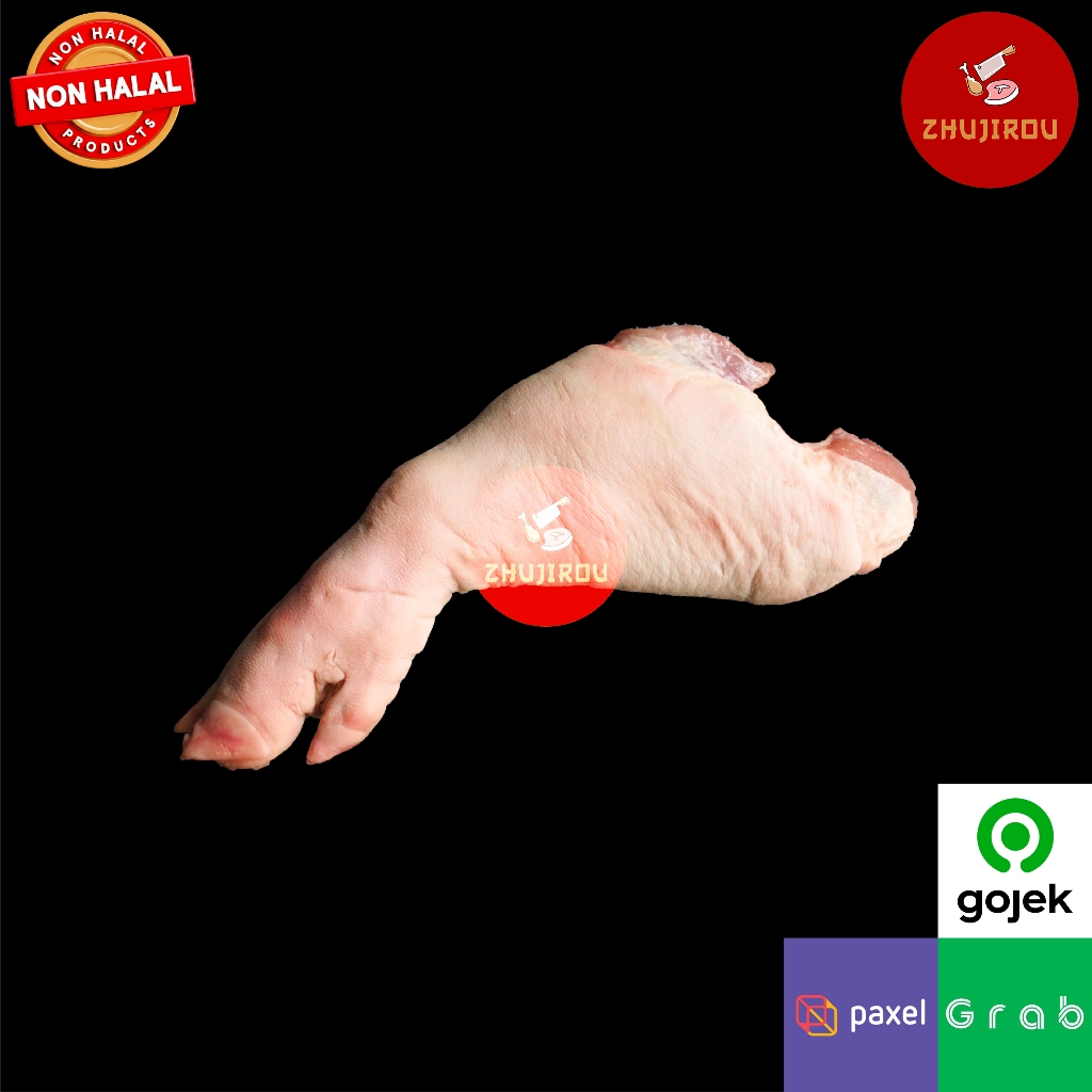 

kaki babi - kaki depan babi - cukiok - knuckle - trotter - daging babi ZHUJIROU