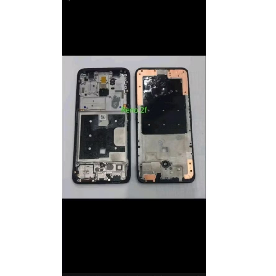 Frame Middle Tulang Tengah Bezle Oppo reno 2f