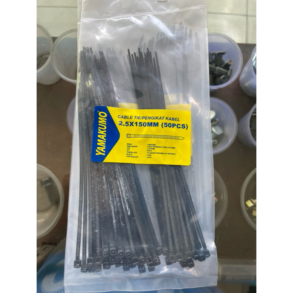 

Tali Ties / Insulop 2.5mm x 100 150 200 250 300 YMKM