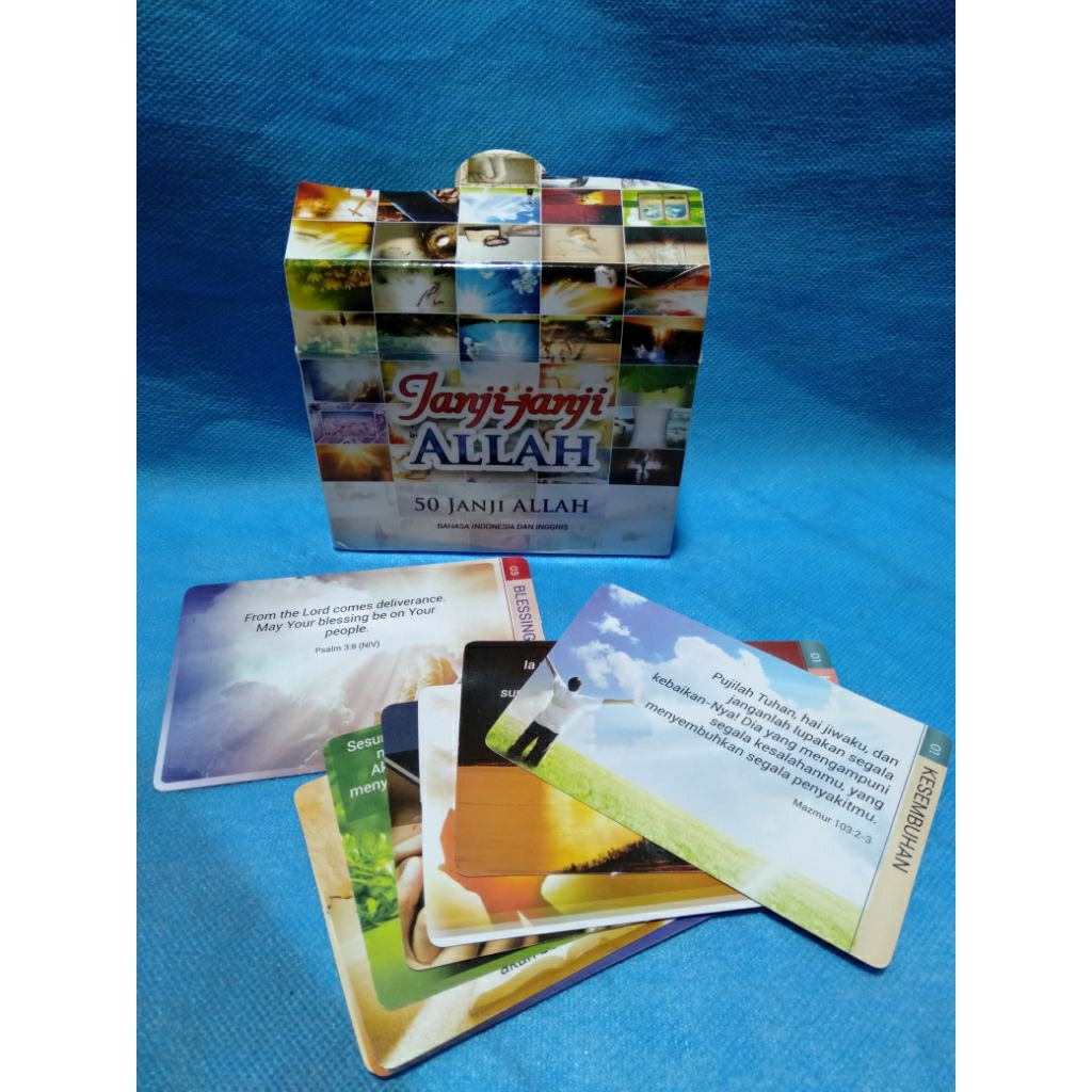 

Pembatas Buku / Janji Janji Allah / Ayat Emas Rohani