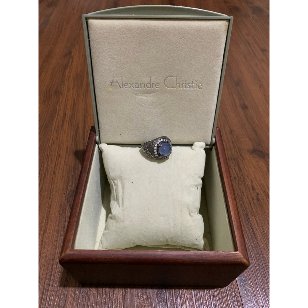 Batu lavender baturaja perak custom ring 18