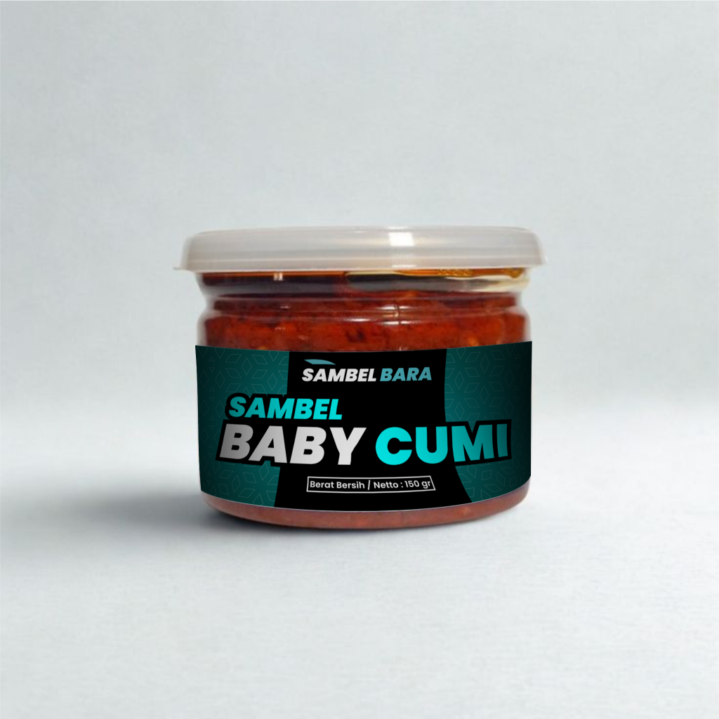 

Sambel Baby Cumi - SAMBEL BARA Netto 150 gr