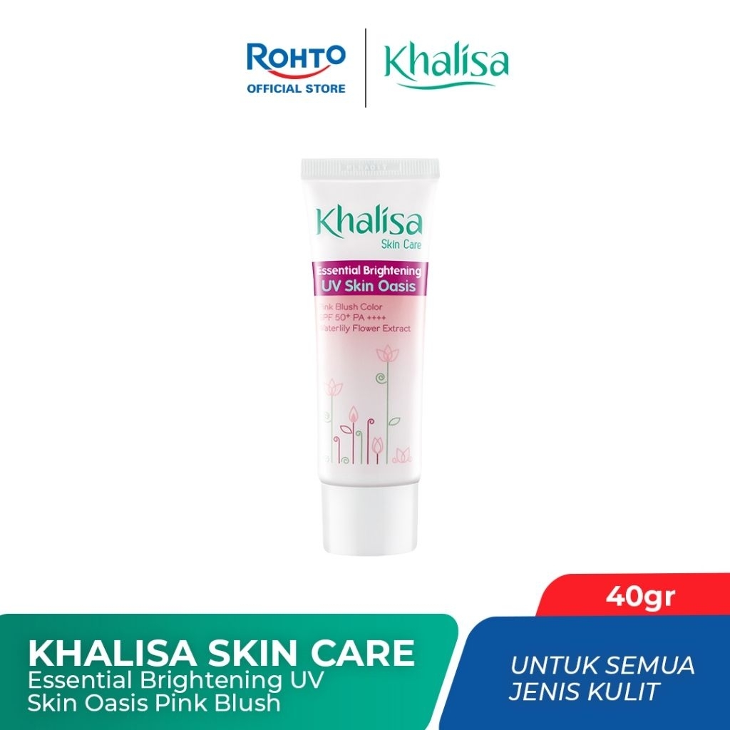 KHALISA Khalisa khalisa - KHALISA Essential Brightening UV Skin Oasis Pink Blush Sunscreen  SPF 50+ 