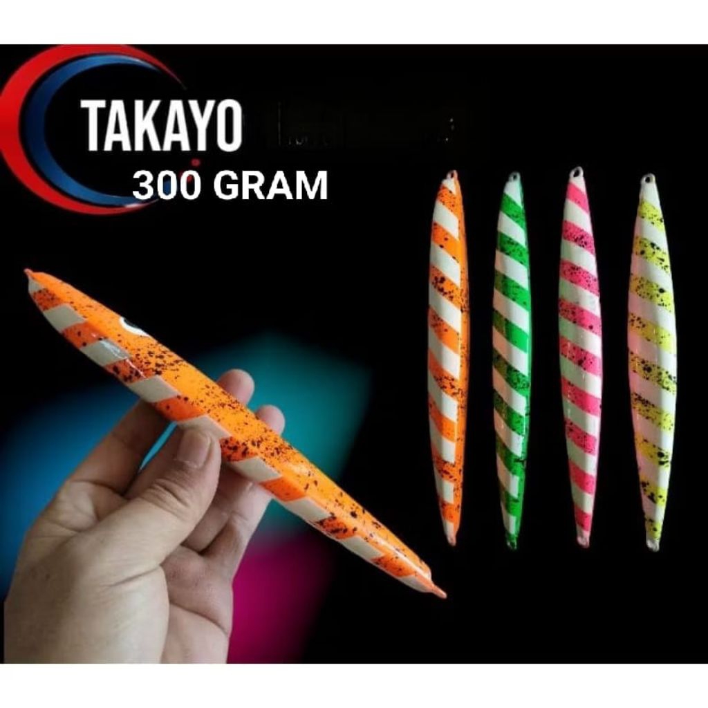 JIG 300 GR (KOPI TOKAYO) GID METAL JIG/UMPAN PANCING P60