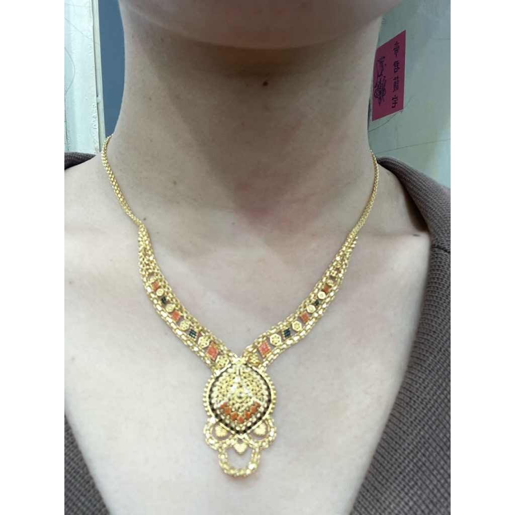 Kalung Model Ala Dubai Emas Asli Kadar 700