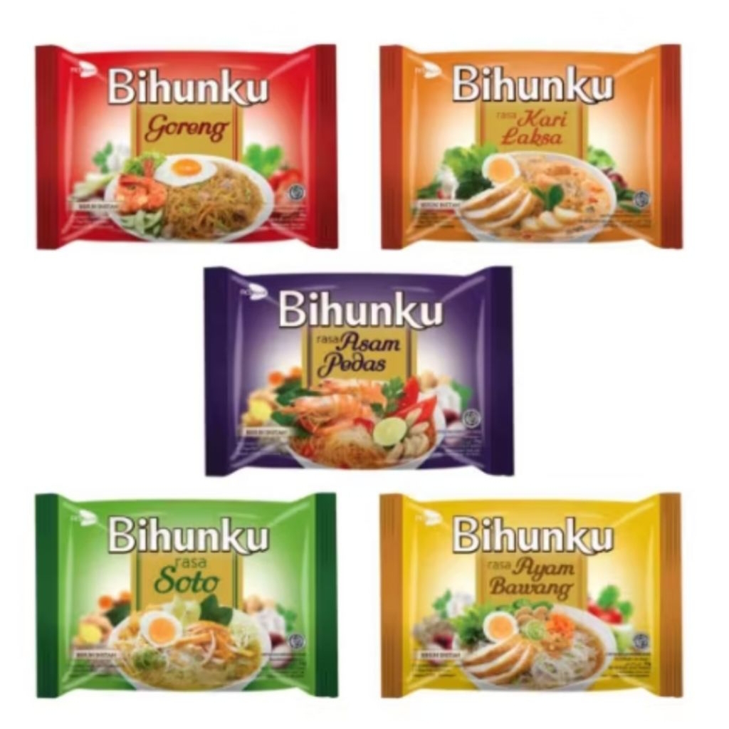 

BIHUNKU BIHUN INSTAN ANEKA RASA 55 gr