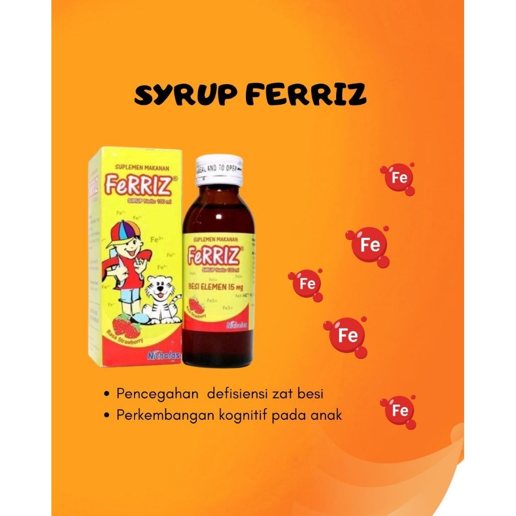 FERRIZ Syrup ZAT BESI ANAK