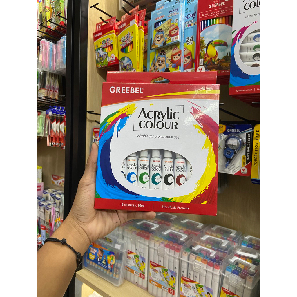 

Acrylic colour/18 colours by greebel