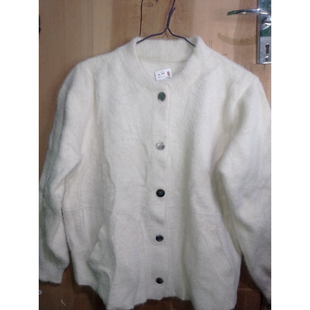 cardigan fuzzy