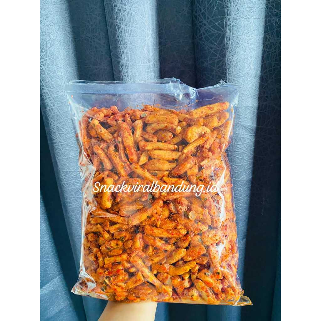 

basreng stik/basreng tralis pedas daun jeruk 1kg