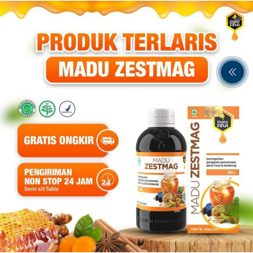 

Madu ZestMag Original 280 Gram