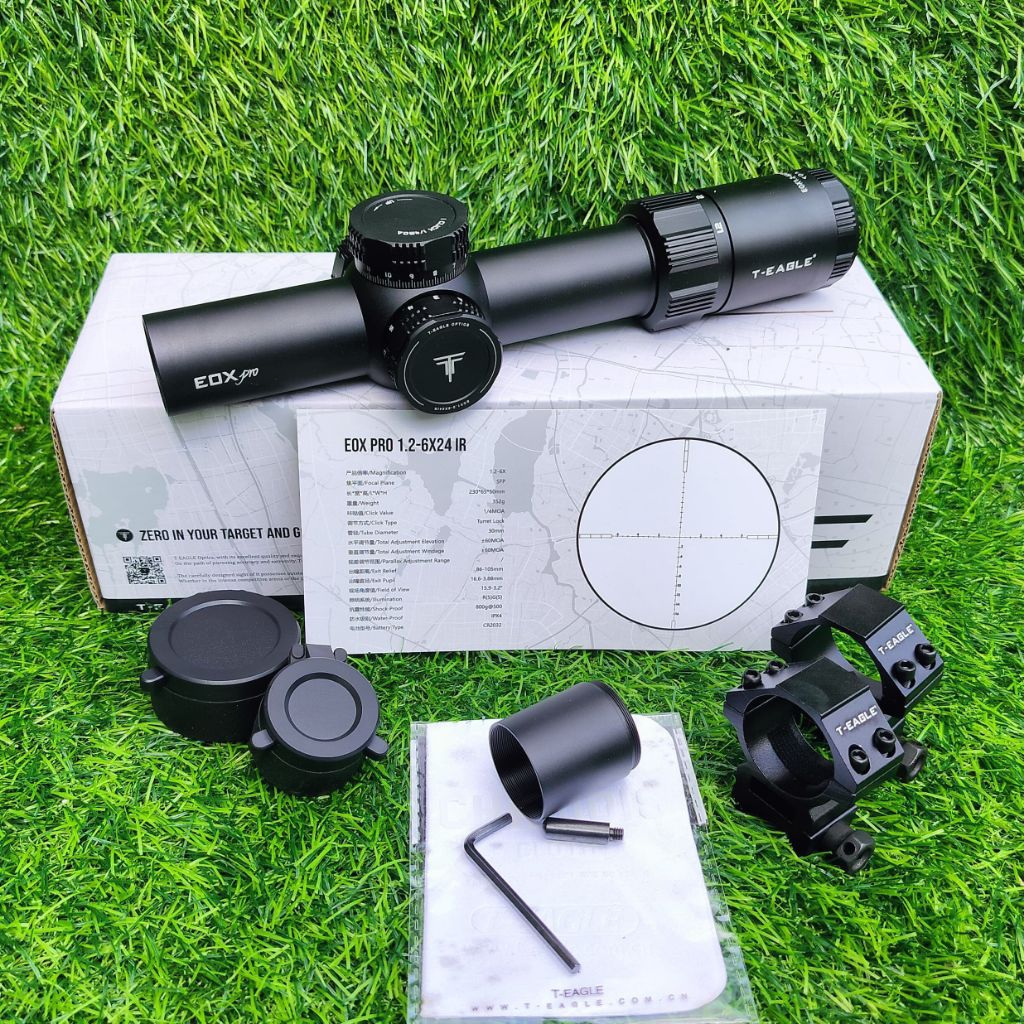 Telescope T-EAGLE EOX PRO 1.2-6x24IR Buntung