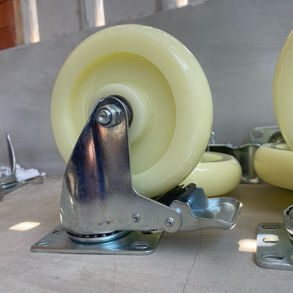 RODA TROLLEY NYLON 5 INCH HIDUP+REM