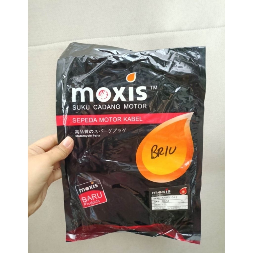 [1PC] KABEL GAS BEAT MERK MOXIS KABEL GAS MOTOR BEAT MOXIS