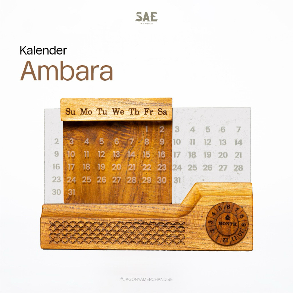 

SAE wooden - Kalender Ambara