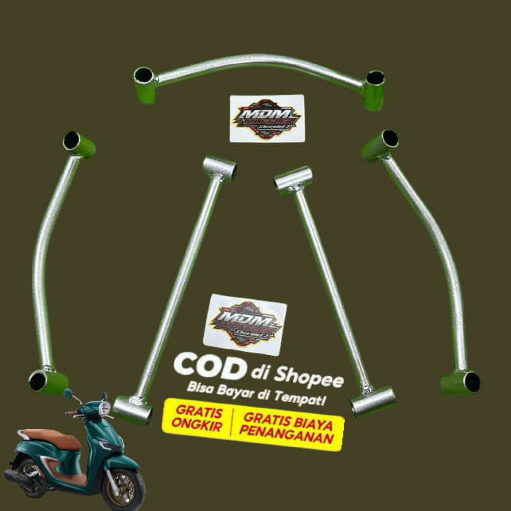 BREKET KENALPOT RACING / ENGKER BAHAN BESI