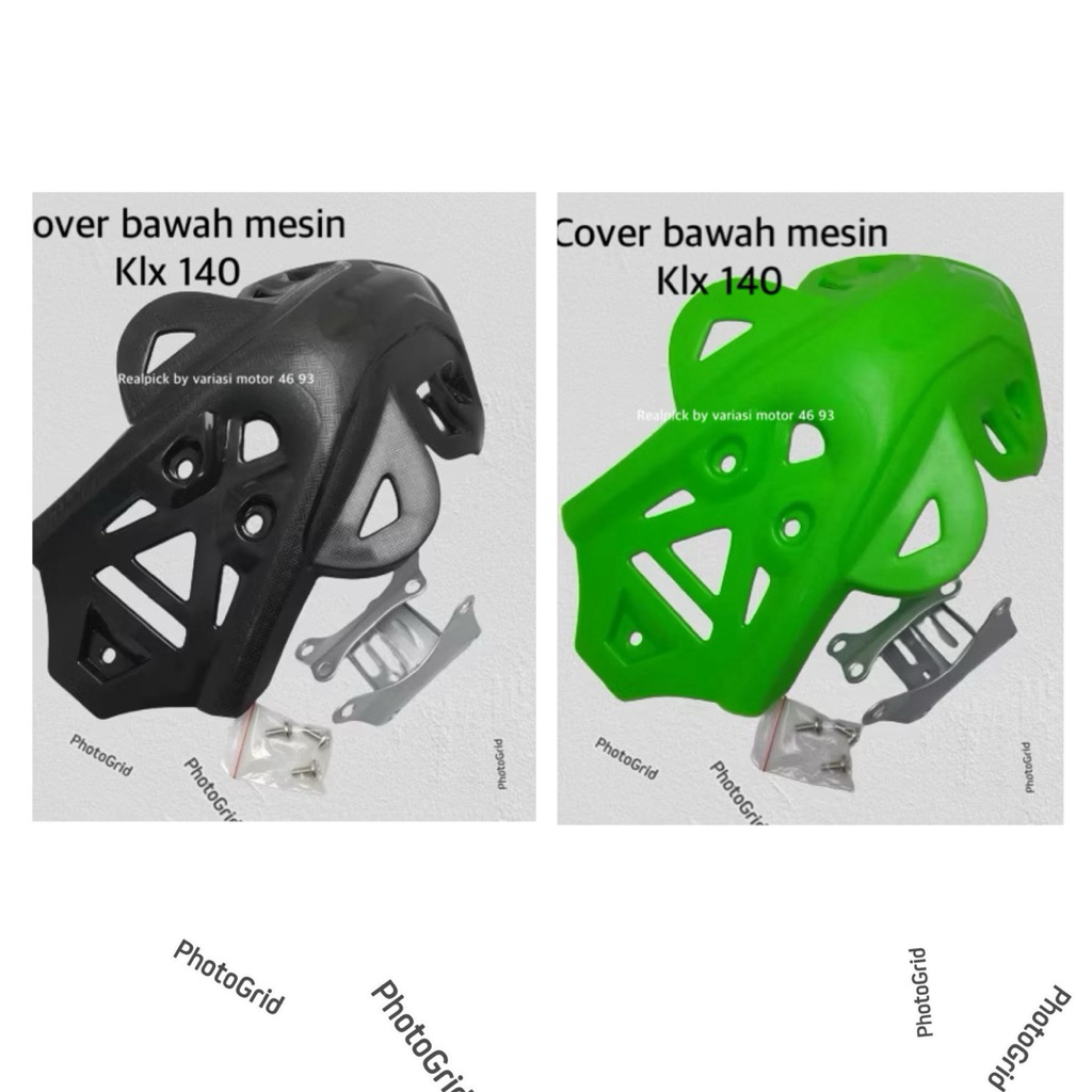 Tutup mesin klx 140 cover mesin klx 140 pelindung mesin klx 140 bawah mesin