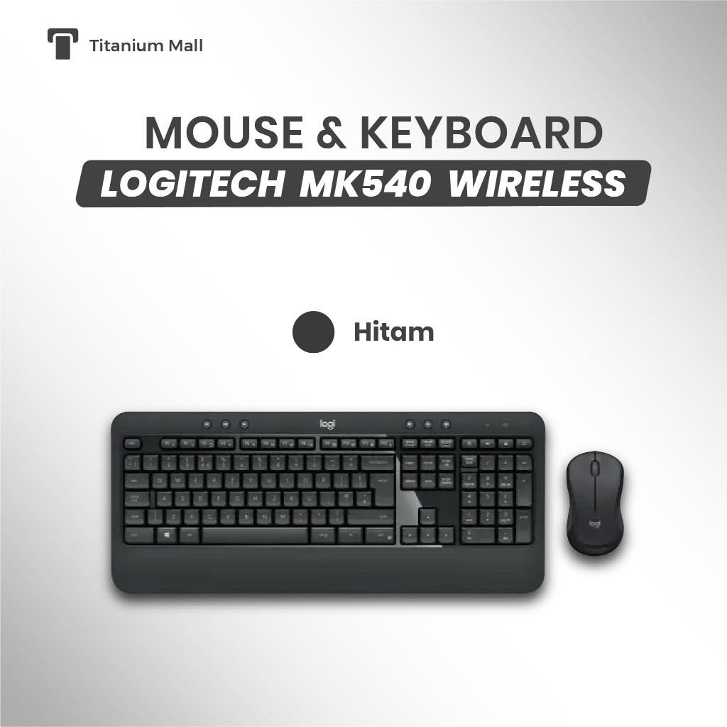 Keyboard Wireless & Mouse Combo MK540 USB Receiver – Logitech