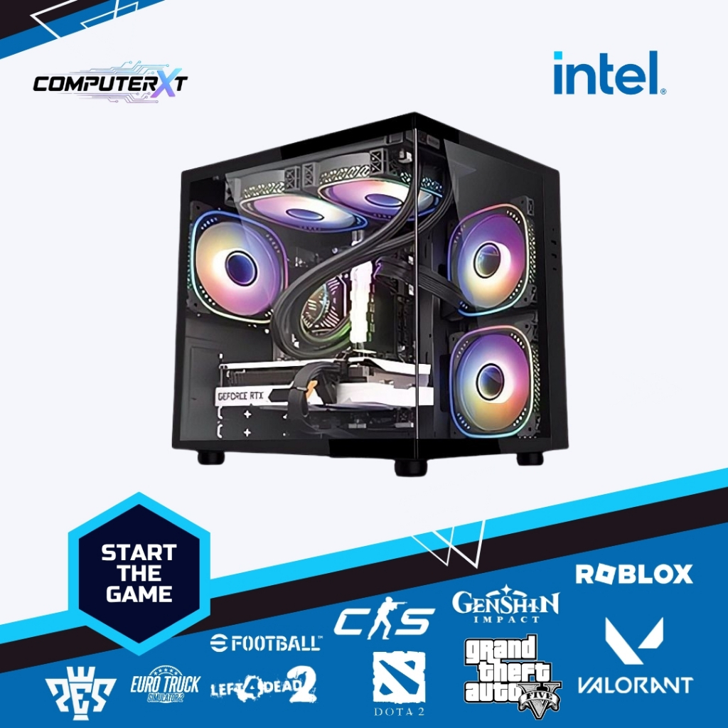 PC Rakitan Gaming Murah | Intel Core I7 | 16GB RAM | GTX 750 TI | 1TB NVMe SSD | PC GAMING / EDITING
