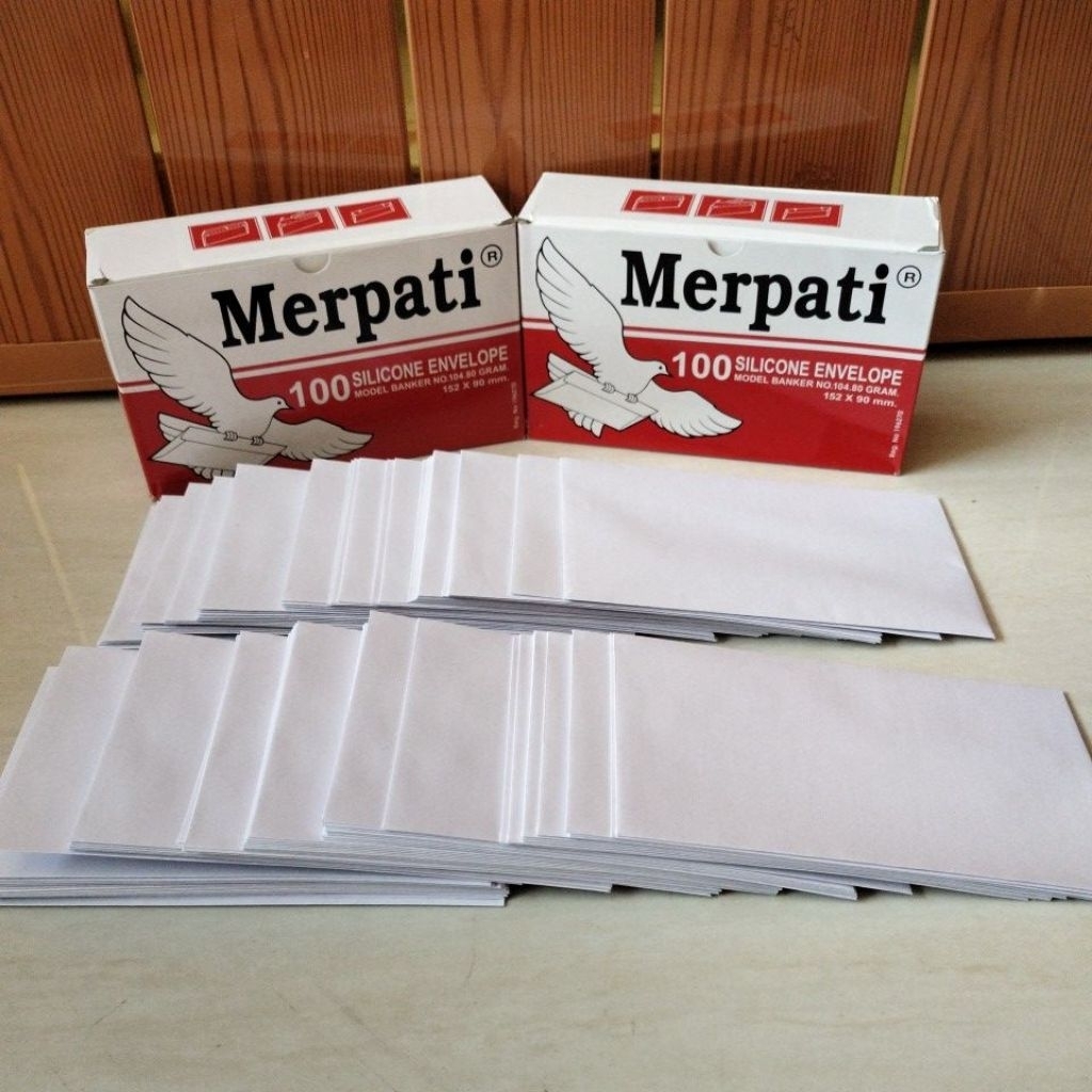 

Amplop Merpati Ukuran 152x90 mm -- 100 Lembar