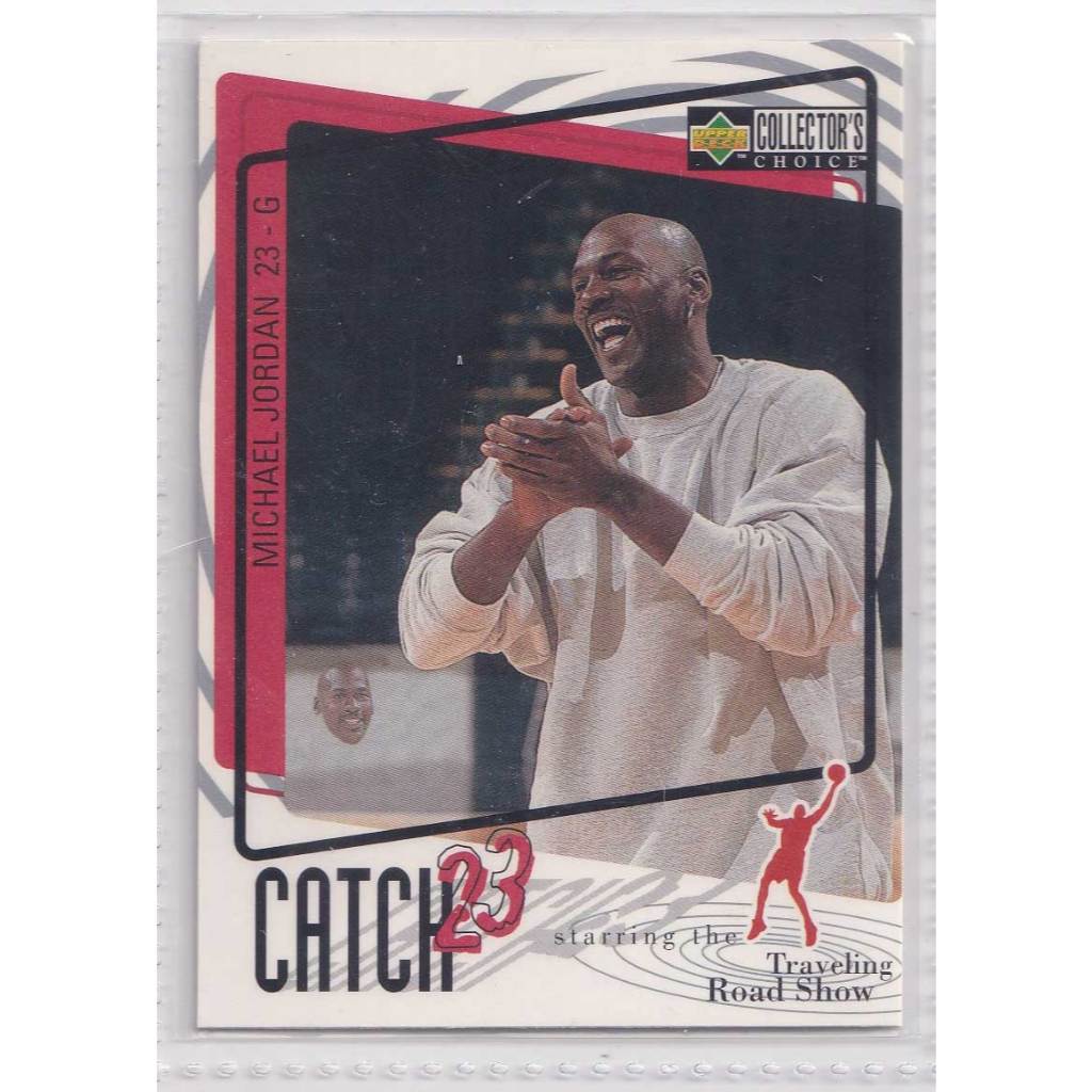 1997-98 Upper Deck Collector's Choice #190 Catch 23 Michael Jordan