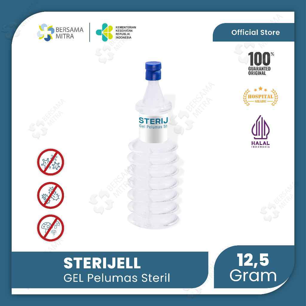 STERIJELL 12.5gr Gel Pelumas Steril