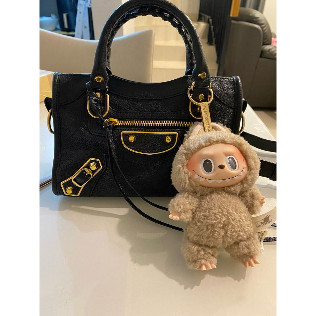 balenciaga mini city edge blackghw 2021 preloved authentic