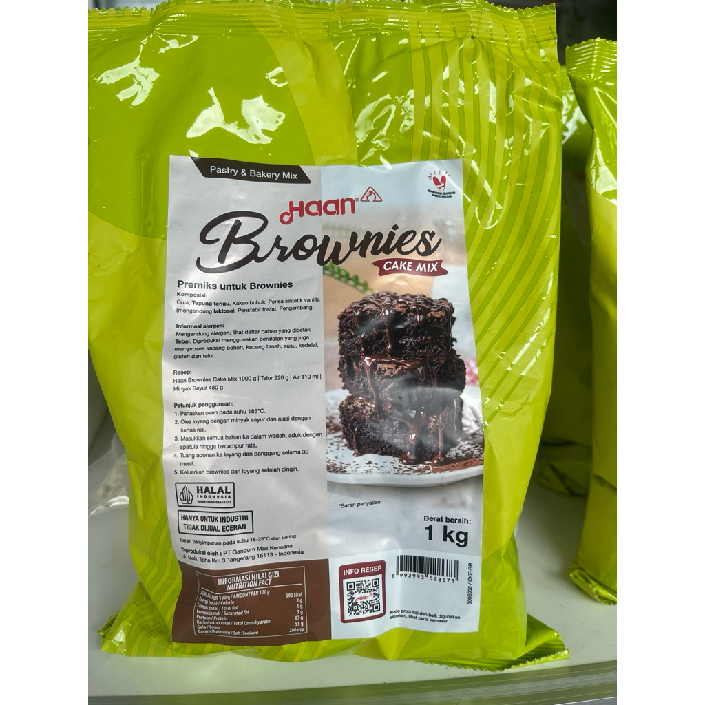 

Haan Cake Mix Brownies 1kg