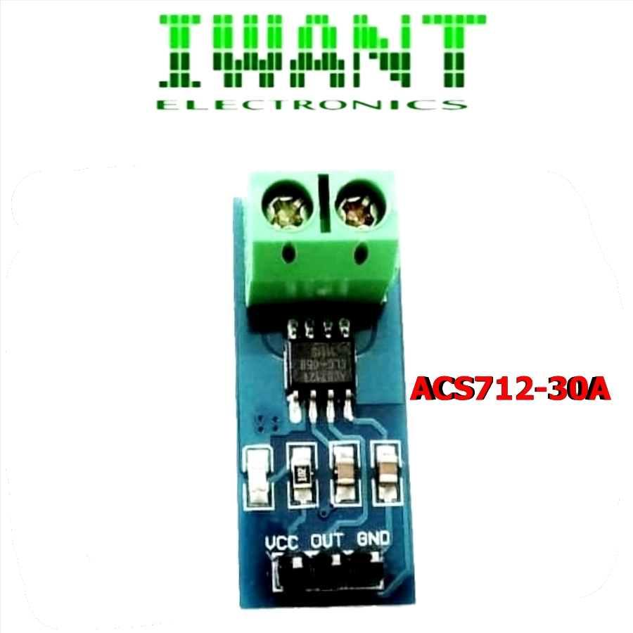 ACS712 30A ACS712-30A CURRENT SENSOR ARUS 30A ACS712 CURRENT SENSOR MODULE