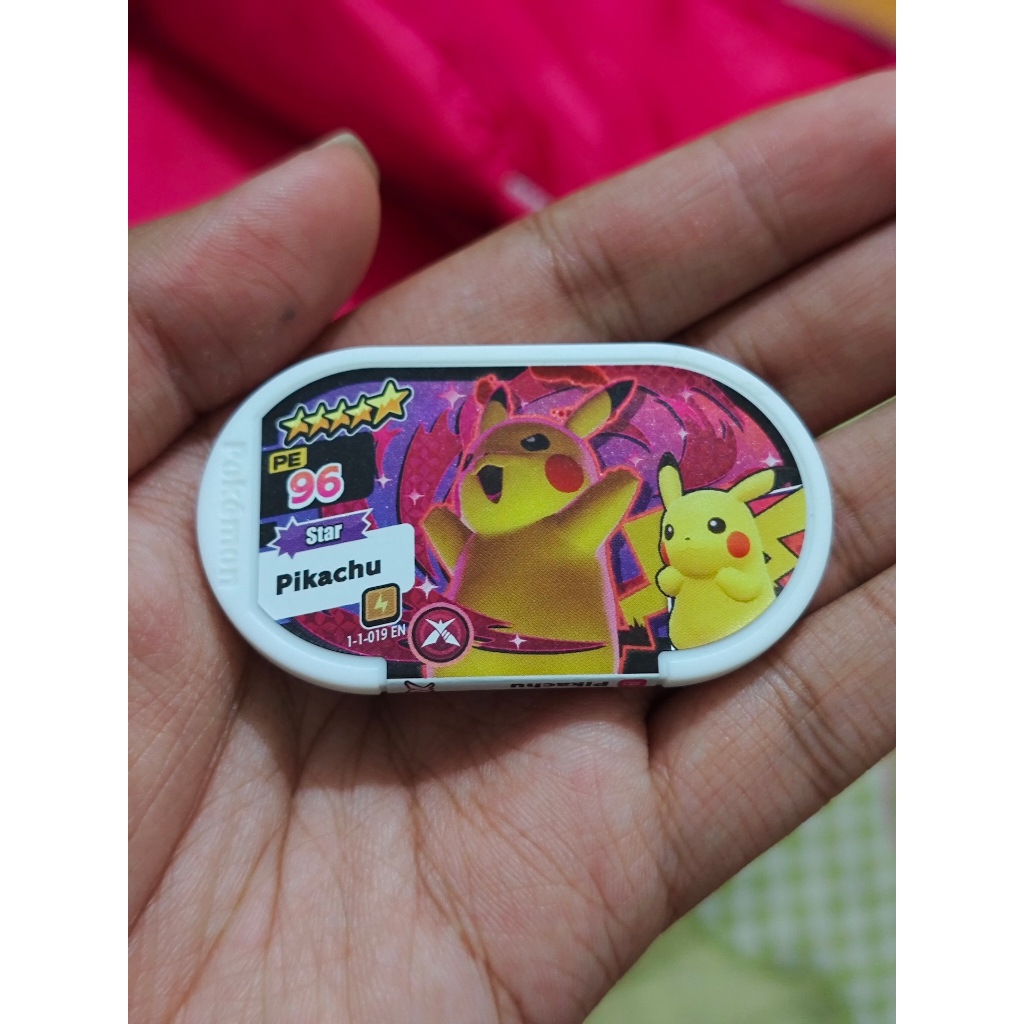 Pokemon Mezastar Pikachu 5 stars / bintang 5 Pikachu original - Pokemon Mezastar Indonesia