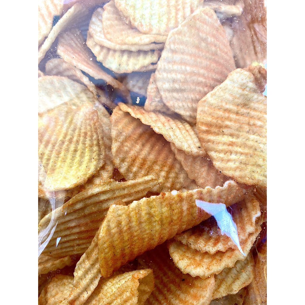 

CAMILAN VIRAL TERMURAH COD kripik talas keripik talas 500g kerupuk talas asin gurih pedas