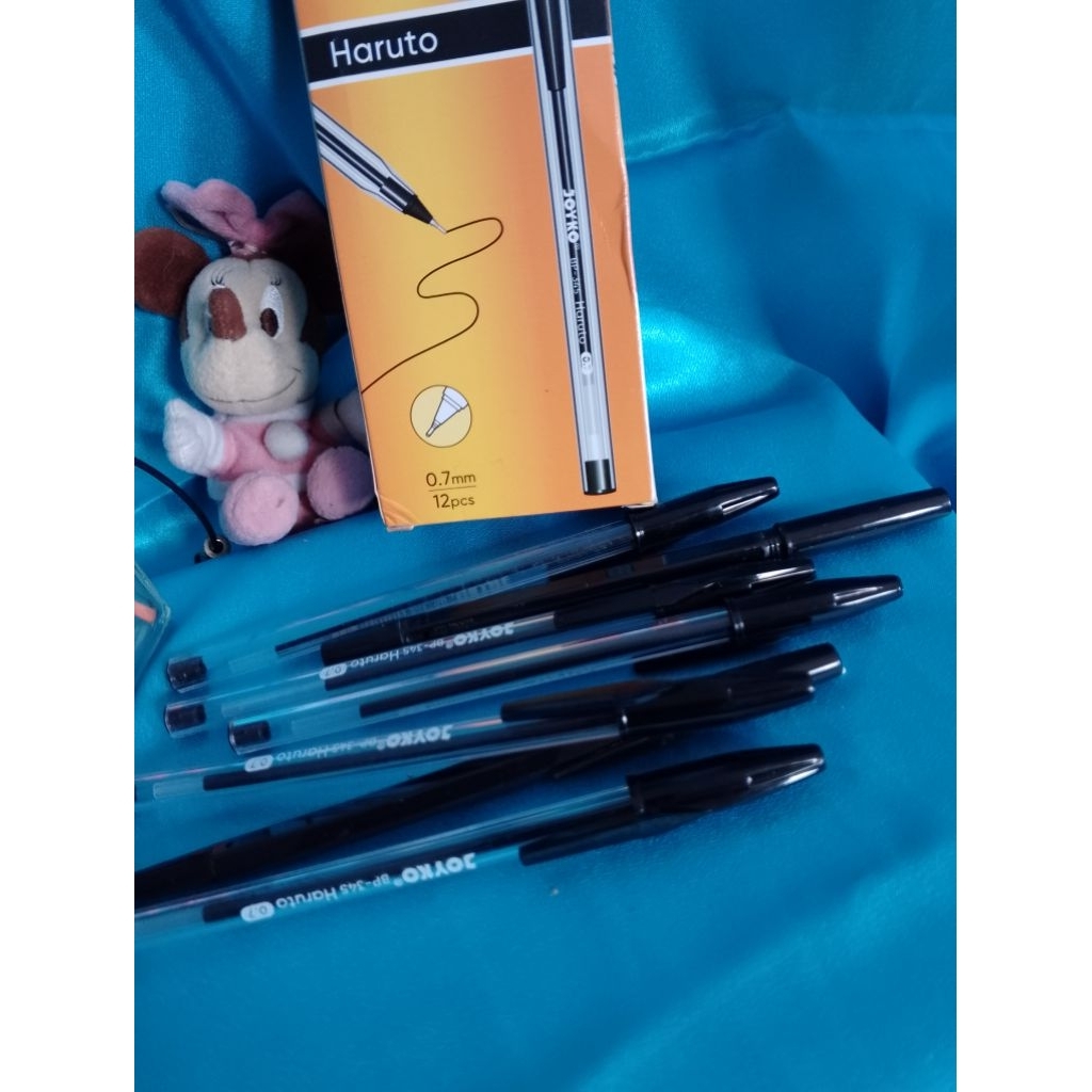 

Promo Cuci Gudang" Pulpen Joyko Haruto 0.7mm Hitam
