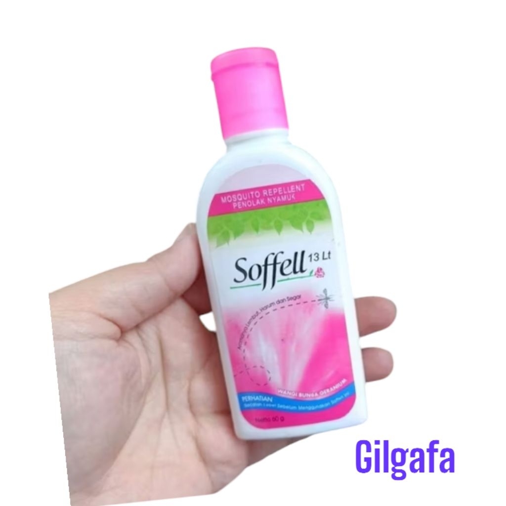 Soffel botol lotion geranium 60gr