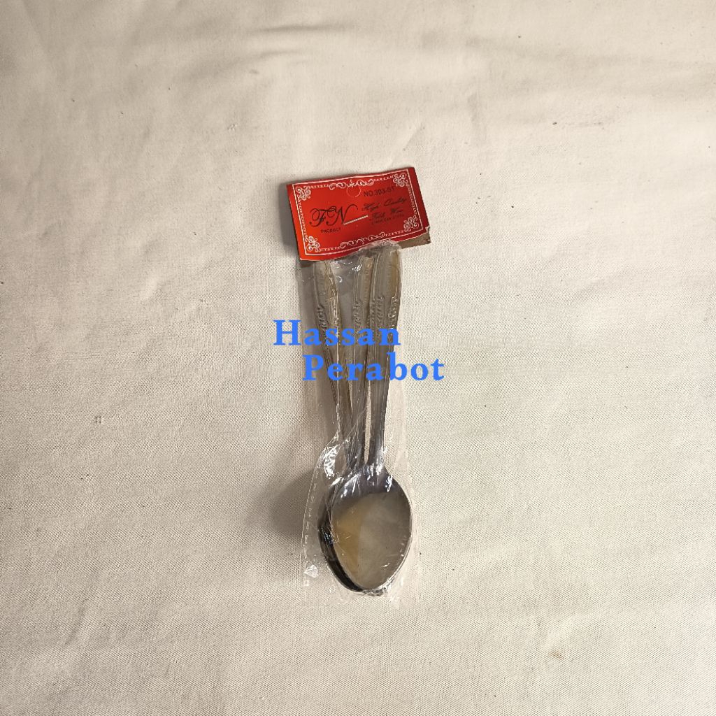 1 Lusin Sendok Teh Stainless Gagang Pendek / Sendok Kopi / Sendok Kecil