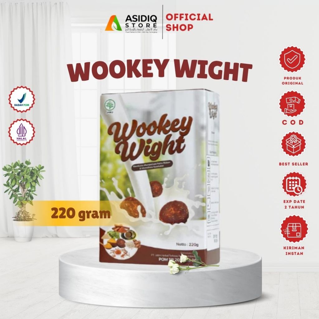 

Wookey Weight Rasa Aren Susu Penggemuk Wokey Wight Susu Penambah Berat Badan 220gr Official Store