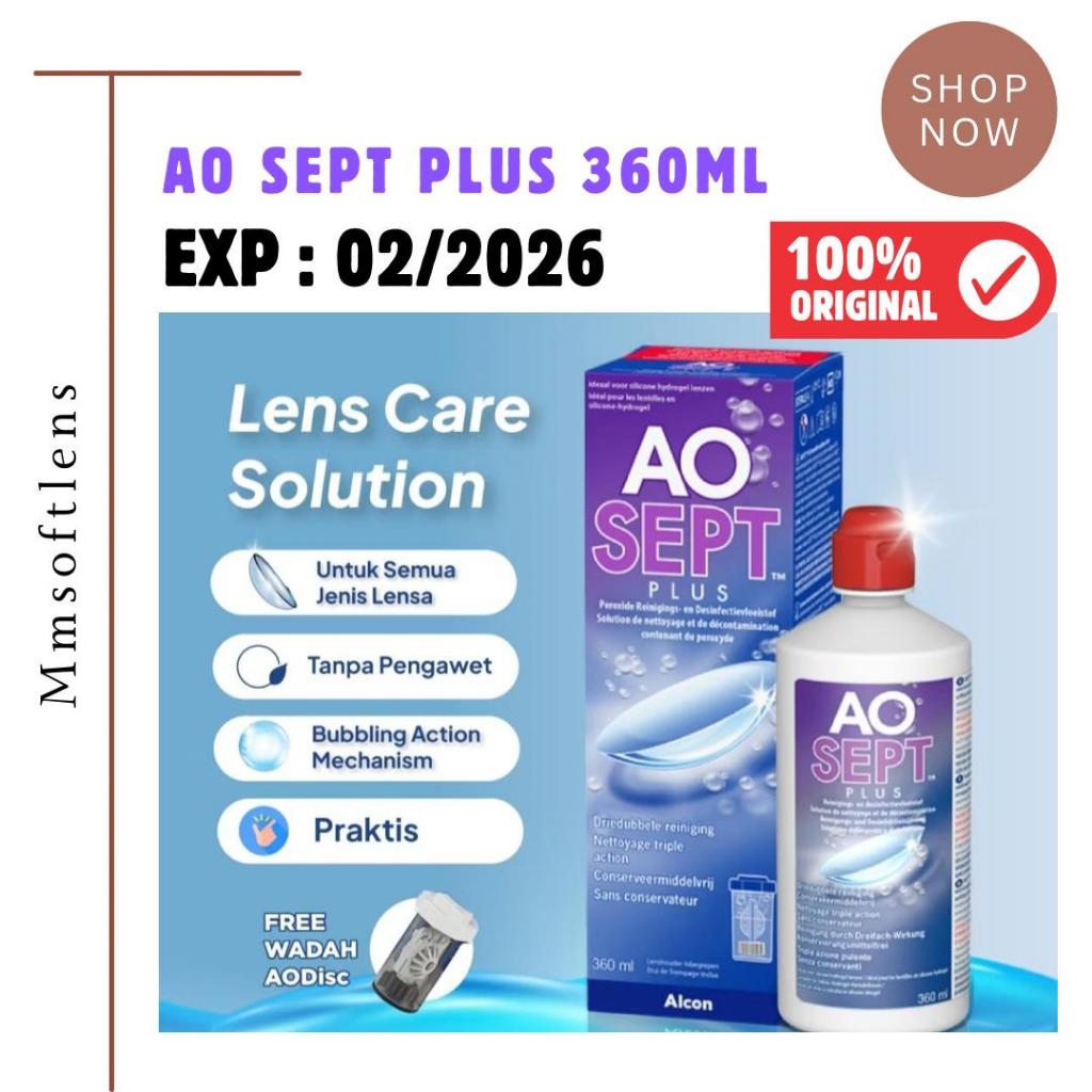 CAIRAN PENCUCI SOFTLENS AO SEPT PLUS BISA UNTUK RGP LENS