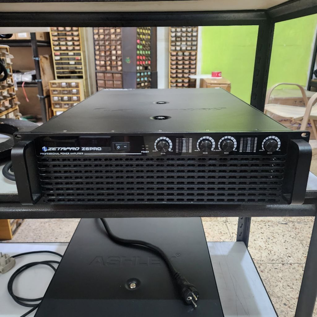Power Amplifier Zetapro Z6PRO Z6 PRO z6 pro Original Class H 4 Channel