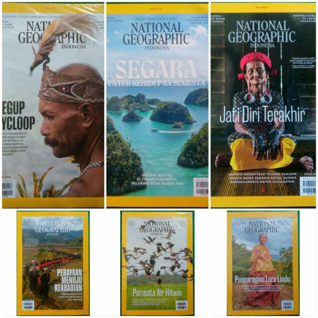 Majalah National Geographic Indonesia Tahun 2021