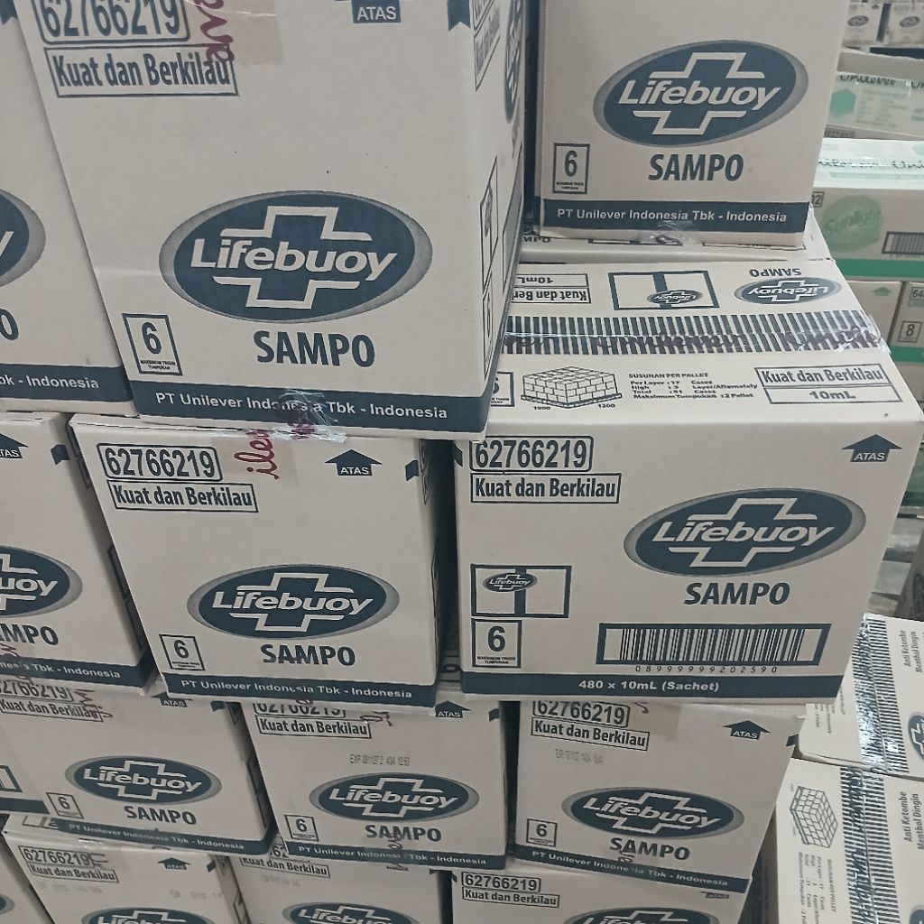 Unilever Sampo Lifebuoy Sachet 1 Dus | 40 ~ 42 Renceng