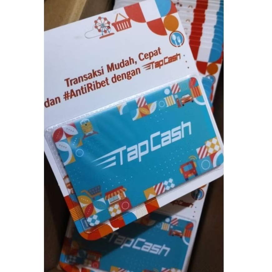TAPCASH BNI ORIGINAL GLOSSY ( minimal 10pcs )