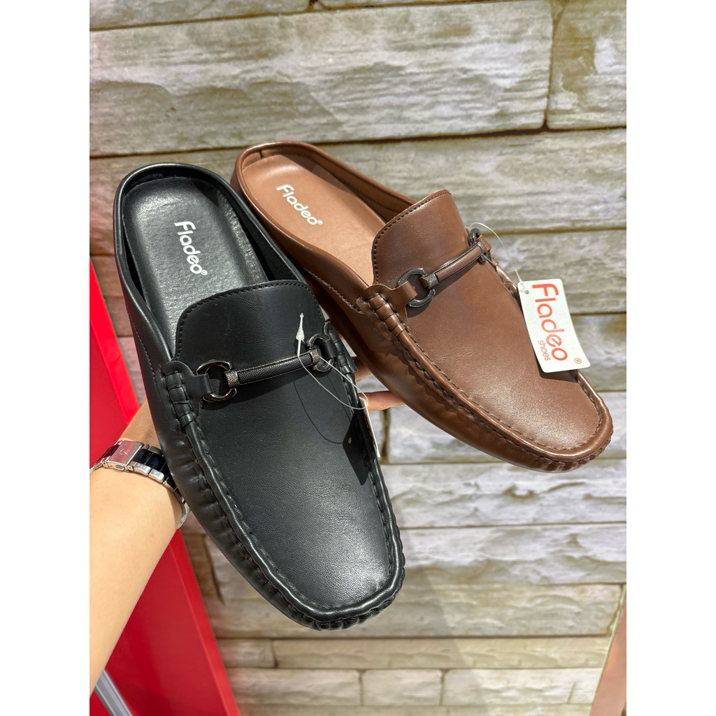 Fladeo sepatu Moccasin pria MSM 227-2 AH