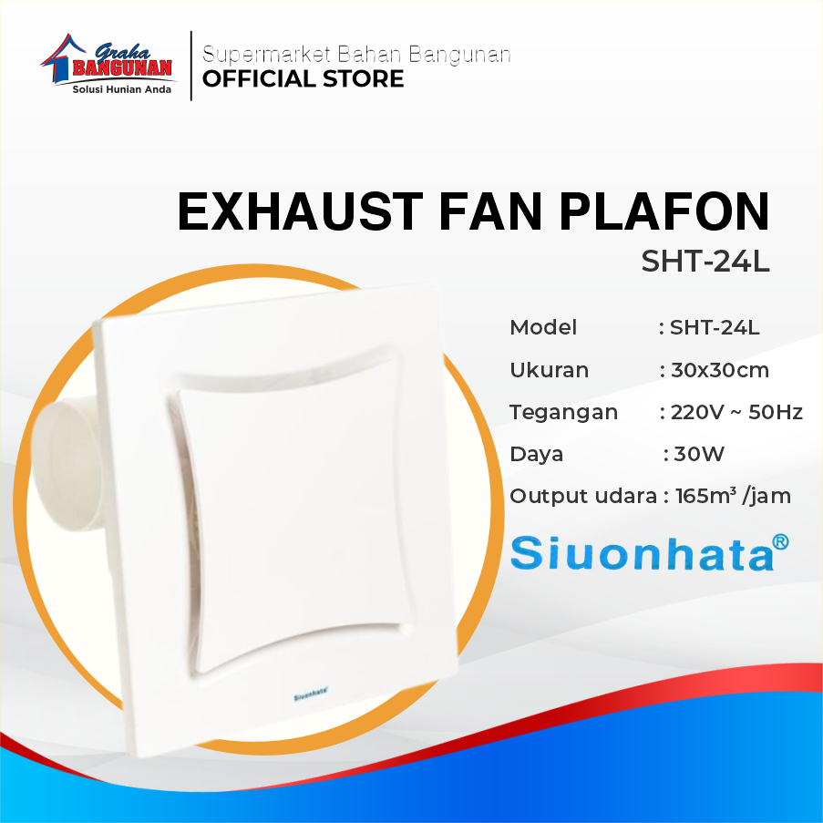SPL Siuonhata EXHAUST FAN PLAFON SHT-24L