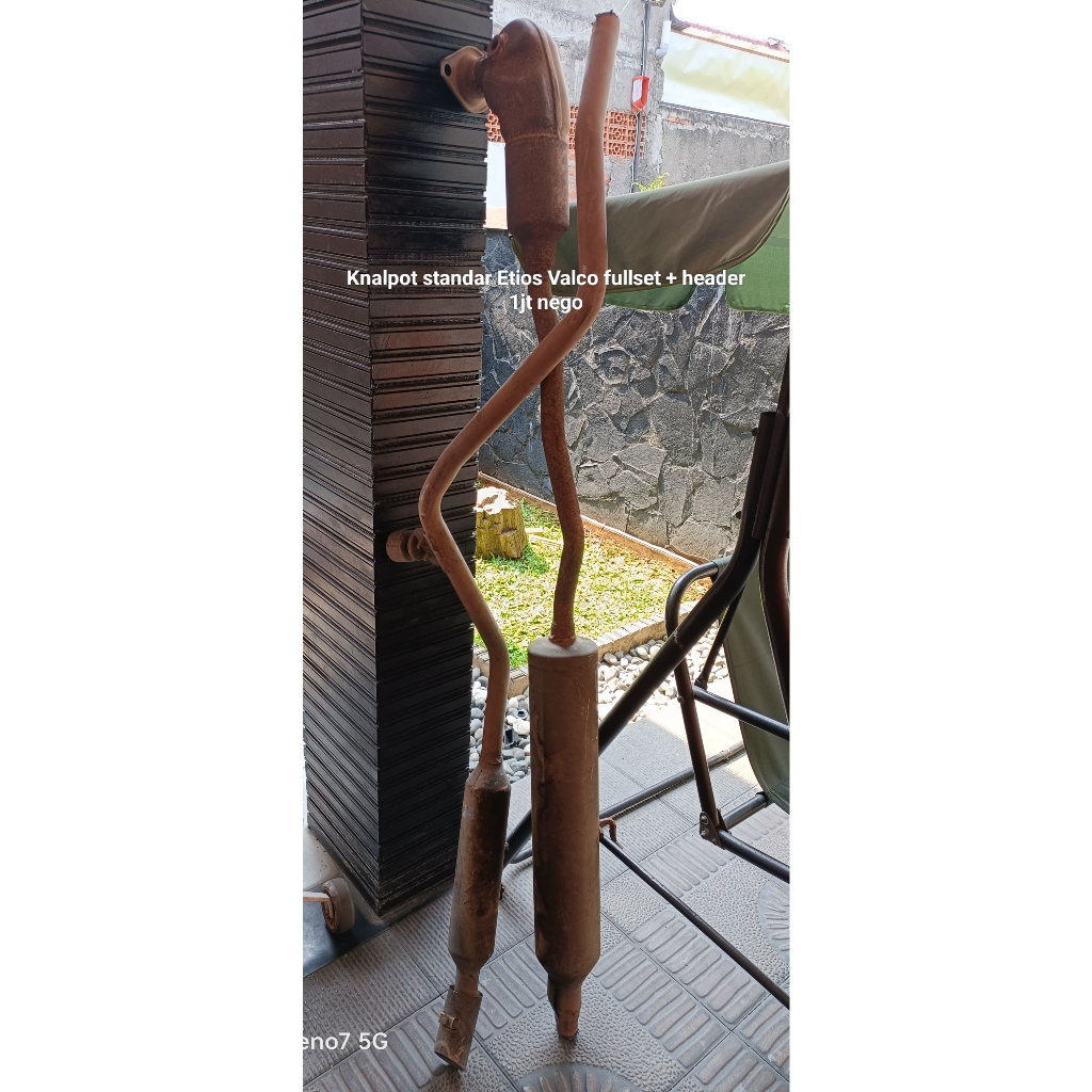 Knalpot Standar Set Etios Valco