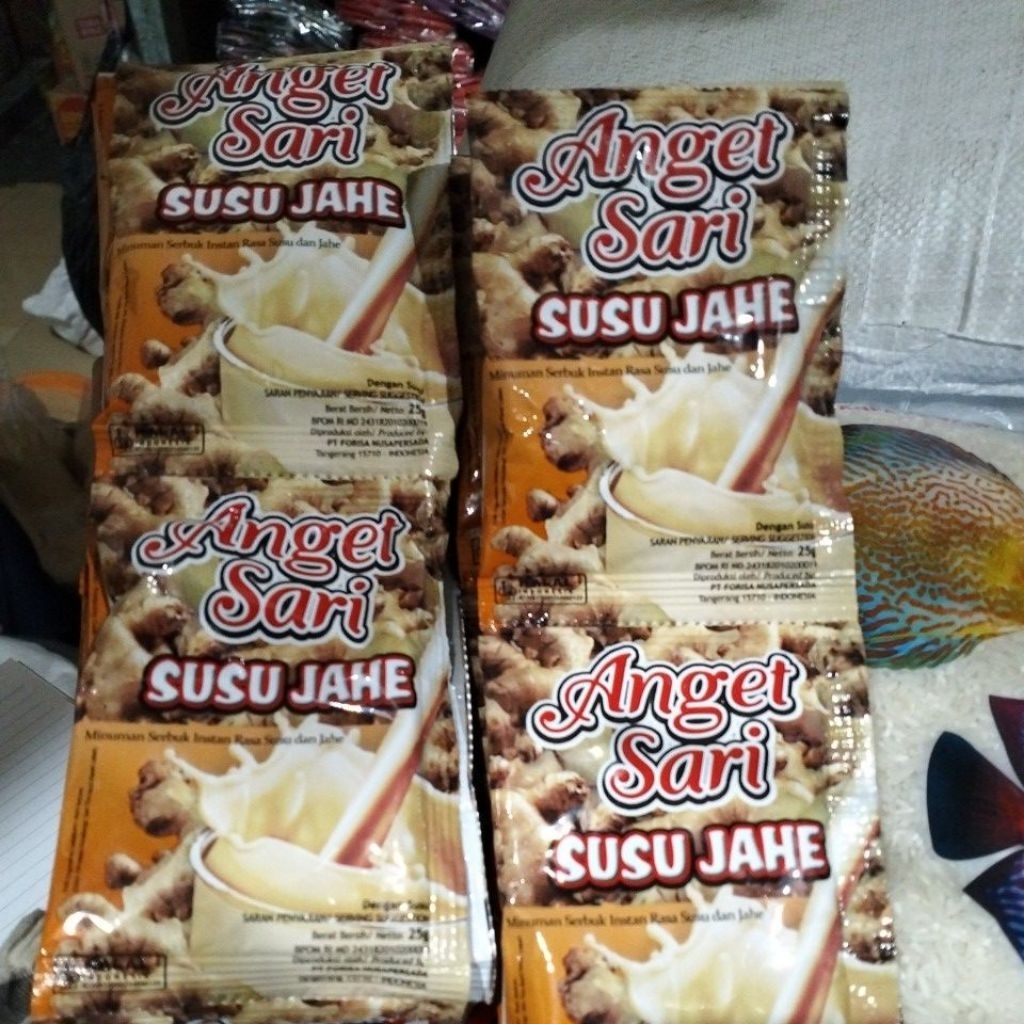 

Susu jahe anget sari/ Anget sari susu jahe renteng isi 10 saset