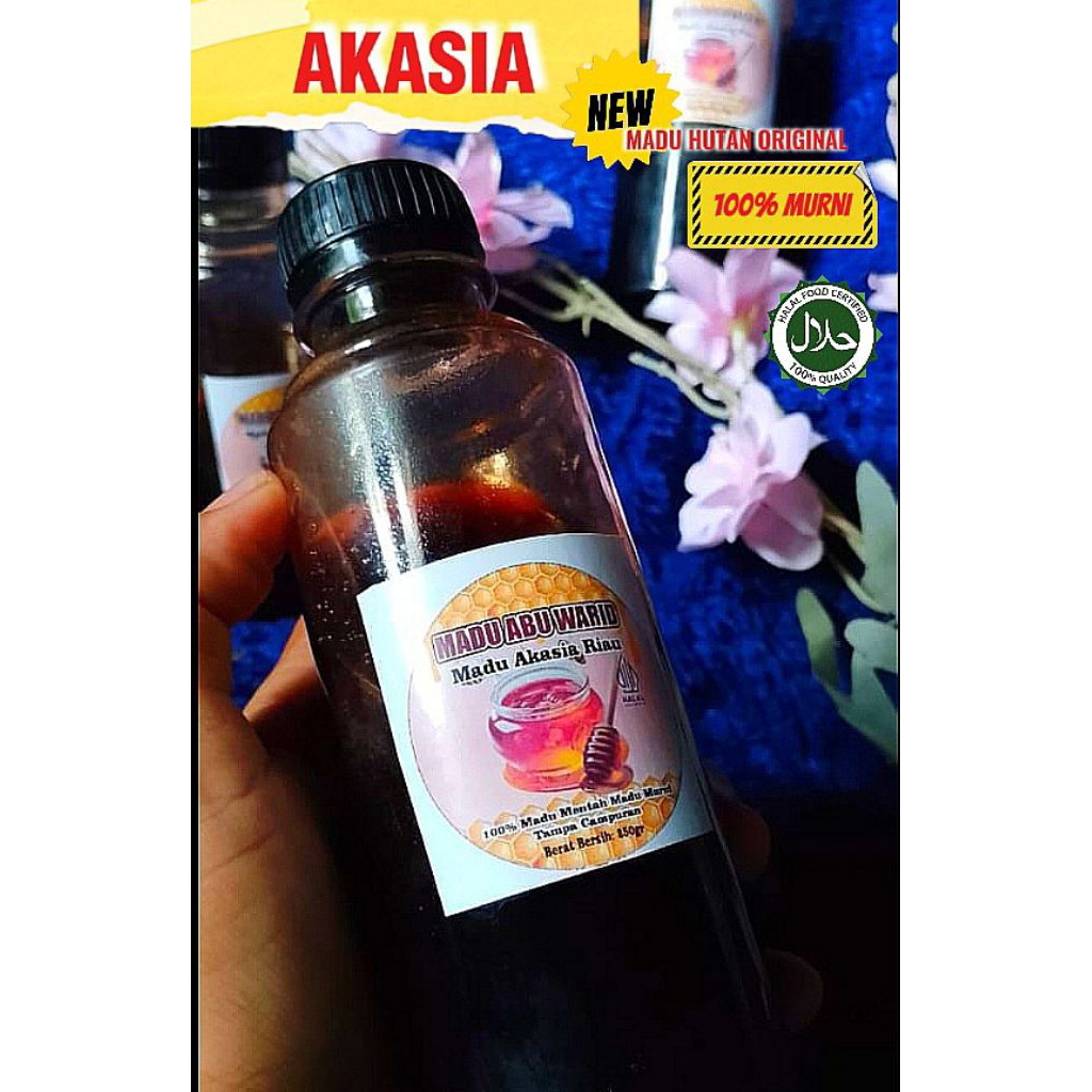 

Akasia Madu 250 gram / Madu Hutan / Madu Riau / Madu Multiflora / Madu Akasia 100 % Murni Halal