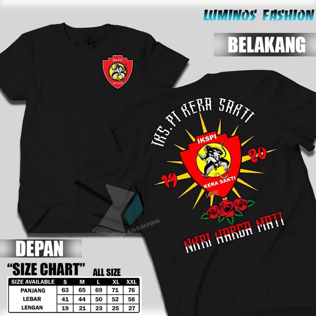 Kaos IKSPI TERBARU - Atasan Pria Wanita Kaos Unisex IKSPI Kera Sakti NKRI HARGA MATI Kaos Pancak Sil